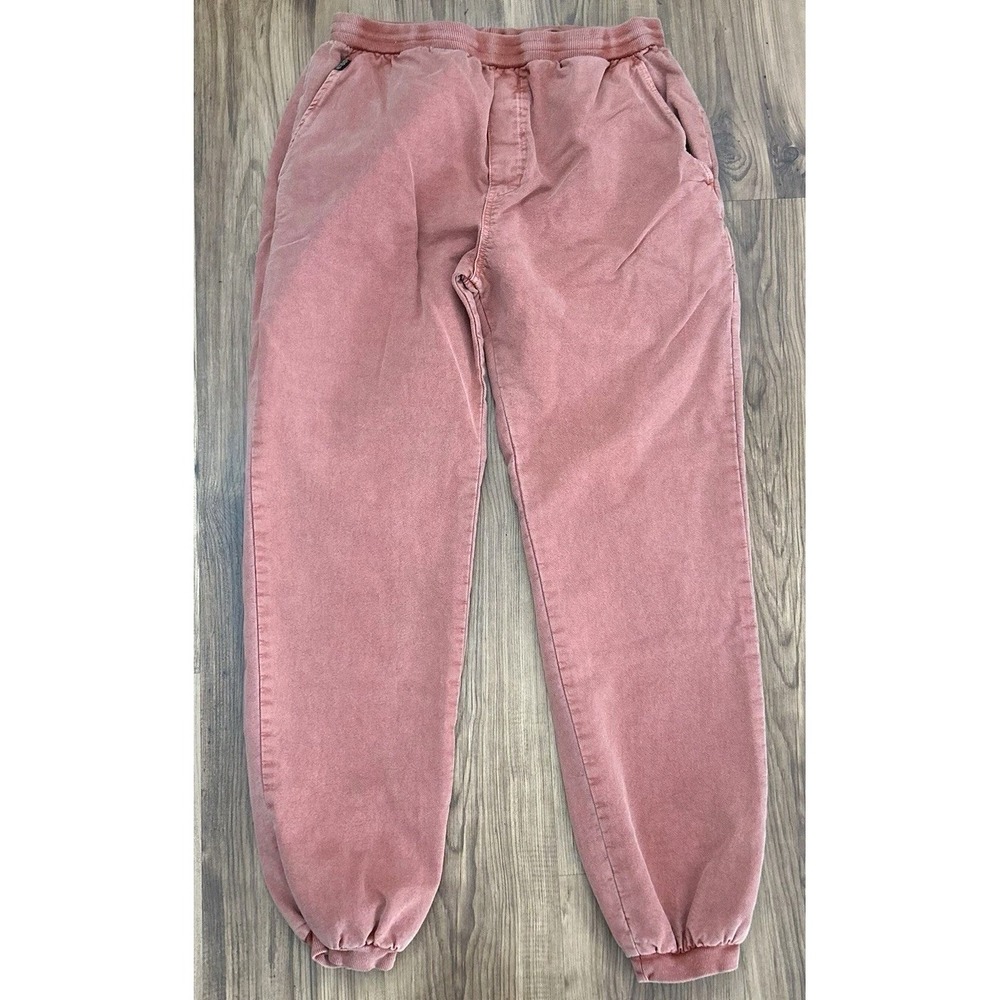 Crazy Shirts Hawaii Mens XL Hibiscus Dyed Pants Cotton Drawstring Vacation *See